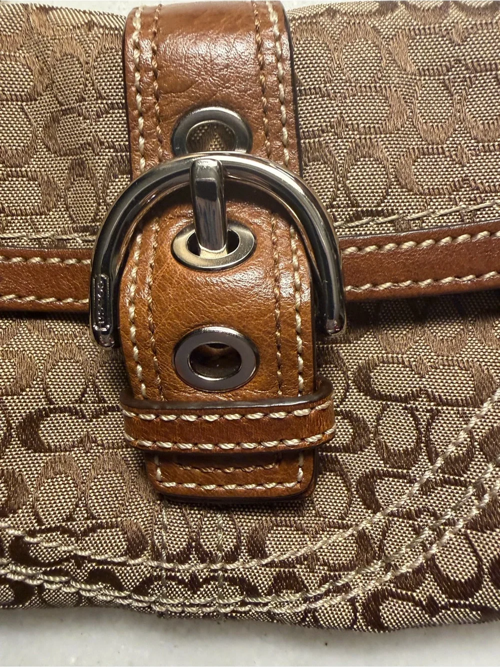 Vintage Coach Soho Wristlet
